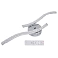 Miniatyrbilde 6 av 8: LED-taklampe, 3-farget, med fjernkontroll, dimbar, bølget KLB