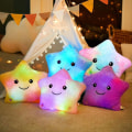 Miniatyrbillede 4 af 5: LED-stjernepude, stjerneplyspude, LED-stjerneformet pude, lysende