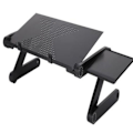 Miniatyrbild 3 av 7: Laptopstativ hopfällbart sängbord laptopstativ sänghylla för soffa, bok, tidskrift