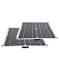 Miniatyrbild 5 av 8: 2 st 15W Flexibla solpaneler Portabel solladdningsplatta KLB