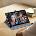 Pikkukuva 7 / 7: Samsung Tab A8 -kotelo 2022, ensiluokkainen PU-nahkainen Business Stand Folio -kansi,