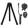 Miniatyrbillede 3 af 8: Mini Fleksibel Tripod Stativ Bærbar Universal BT Kamera KLB