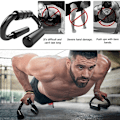 Miniatyrbild 6 av 8: Premium Push Up Handtag Set med 2 Push Up Bar med Elegant Design