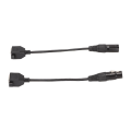 Pikkukuva 2 / 8: 2 kpl XLR3 - RJ45 -kaapelia, 3-napainen pistoke ja liitäntä XLR-naaras KLB