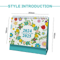 Miniatyrbilde 2 av 6: 2024 Skrivebords kalender Stående Flip Skrivebords kalender 2024, Januar Style1 KLB