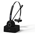Miniatyrbilde 1 av 5: Bluetooth-headset med mikrofon og USB-dongle, mono PC-headset-hodetelefoner