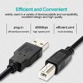 Miniatyrbilde 5 av 6: 3m USB-skriverkabel 2.0 A hann til USB hann skannerkabel KLB