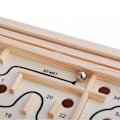 Miniatyrbild 3 av 7: Barn Pedagogisk Labyrint Leksak 3D Labyrint Trä Pussel Spel Labyrint KLB