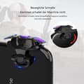 Miniatyrbilde 3 av 6: PUBG Mobile Game Trigger, PUBG Mobile Phone Trigger L1R1 Armor Style Colorful Pubg Game