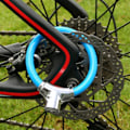 Miniatyrbillede 3 af 8: Cykel Lås, Kæde Lås, Mini Bærbar, Himmelblå