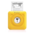 Miniatyrbilde 1 av 6: Mini fotoprinter - Bluetooth, termisk papir - 203 DPI - iOS, Android, Windows - Gul