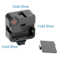 Miniatyrbilde 3 av 5: LED-panel-videolys, tofarget lys, lyssterk bærbar lampe for DSLR, smarttelefon, kamera, filming, Youtube, intervjuer, fotografering