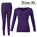 Miniatyrbillede 2 af 5: Termisk undertøj Ultra Soft Pantsuit Base Layer, Coffee-through - Foot KLB