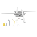 Miniatyrbilde 3 av 8: Moderne LED-taklampe 25W strimmel taklamper for KLB