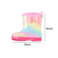 Miniatyrbild 2 av 5: Toddler Rain Boots Unisex Flickor Pojkar Inner Längd 18cm KLB