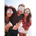 Miniatyrbillede 4 af 5: pièces Festivals Kaleidoscope Rainbow Solbriller Goggle Briller,Prisme