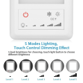Pikkukuva 2 / 8: Ebtools DC12/24V 28 LED RV kattovalaisin, kosketusohjaus LED KLB