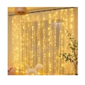 Pikkukuva 3 / 8: LED-valoverho, 3m x 2m 200 LED-valosarja USB-verhovalot, 8 tilaa