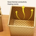 Miniatyrbilde 4 av 6: Firkant Toastboks, Non-Stick Vannkube Toastform - 8765, 11.8 x 11