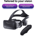 Pikkukuva 3 / 5: VR-kuulokkeet yhteensopivat - Universaalit virtuaalitodellisuuslasit Musta
