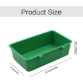 Miniatyrbild 2 av 5: Fågelfoderbur Multifunktionell Matare-Plastfat, Hängande Fågelfoder, Fågelfoder med Hacke, för P-