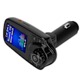 Miniatyrbillede 2 af 8: Bil FM-sender, Bluetooth MP3-afspiller, håndfri opkald KLB