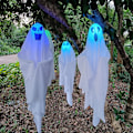 Pikkukuva 5 / 5: Halloween-kummitus LED-riippuvalaisin 3 kpl Luovat rekvisiitat Koriste Tarvikkeet Koti Piha Paikka Asettelu Rekvisiitat Halloween-valot Ulkokoristeet