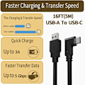 Pikkukuva 2 / 7: USB-C-linkkikaapeli 2,1 m Quest 1/2 -tietokoneelle