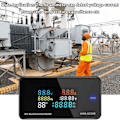 Miniatyrbilde 2 av 5: DC Digital Voltmeter Ammeter KWS DC200 10A