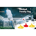 Miniatyrbillede 8 af 8: Fodboldstraffeflag af polyesterstof og miljøvenligt EVA-materiale