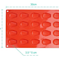 Miniatyrbilde 3 av 4: Silikonkakeform, lite bakeformsett, minikakeform, muffinsform,