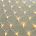 Miniatyrbillede 6 af 8: 96 LED lys net lys gardin fe lys varm hvid dekorativ lys indendørs KLB