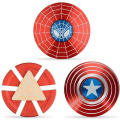 Miniatyrbillede 1 af 4: Superhelt Metal Fidget Spinner, Fidget Spinner Gaver til KLB