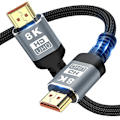 Miniatyrbillede 1 af 4: 8K HDMI-kabel 3m, certificeret 1ms 48Gbps Ultra High Speed HDMI 2.1-kabel 8k