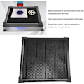 Miniatyrbillede 3 af 5: Bihive Laser Seng, Bihive Arbejdsbord, med Aluminiumplade til Laser Cutter og Graver 430 x 400mm KLB
