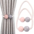 Pikkukuva 1 / 7: Keleily Magneettiset Verhopidikkeet 2 Kpl Verhopidikkeet Lastenhuoneeseen KLB