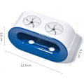 Miniatyrbild 2 av 5: Elektrisk tandborsthållare Set om 2,Dränerbar väggmonterad elektrisk tandborsthållare,Elektrisk tandborsthållare,Väggmontering B-