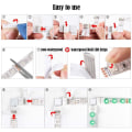 Miniatyrbilde 5 av 8: L-formet hurtigkobling [12 stk] for LED-lysstripekoblinger,