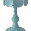 Miniatyrbild 5 av 5: Retro bordslampa med lotusbladsdesign, perfekt för flickors sovrum KLB