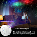 Miniatyrbild 2 av 6: LED-stjärnhimmelsprojektor, Nigecue Smart LED-stjärnprojektor 3D Galaxy med