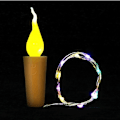 Miniatyrbillede 7 af 8: 10 stk. kork proptrækslys fe lys flaske LED-lampe batteri KLB