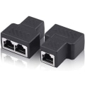 Pikkukuva 2 / 8: RJ11-jakajan sovitinjakaja, 2 kpl Ethernet-pistorasian jakajan liitin