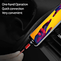 Miniatyrbild 3 av 4: iPhone-laddningskabel, [3 stycken 1M] Lightning-kabel nylon röd
