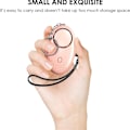 Miniatyrbild 3 av 5: Personligt nödlarm [5 stycken] Skrikande säkerhetslarm 130dB LED