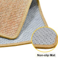 Pikkukuva 5 / 8: Luonnollinen sisal-kissan raapimattopuolikas suojaa mattoja