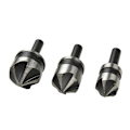 Miniatyrbilde 2 av 8: Chamfer Cutter, 6stk HSS Konisk Cutter, Trebearbeiding Chamfer Cutter, KLB