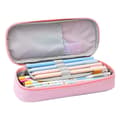 Stor Kapacitet Studerende Stationery Blyant Etui Pink KLB