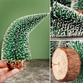 Miniatyrbild 3 av 5: Konstgjorda julgranar, minijulgranar, minidekorationstabeller för