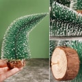 Miniatyrbilde 3 av 5: kunstige juletre, mini juletre, mini dekorasjonsbord for