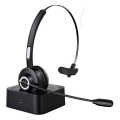 Pikkukuva 1 / 8: Tecknet Bluetooth-kuulokemikrofoni, PC-kuulokemikrofoni AI-kohinanvaimennuksella, KLB
